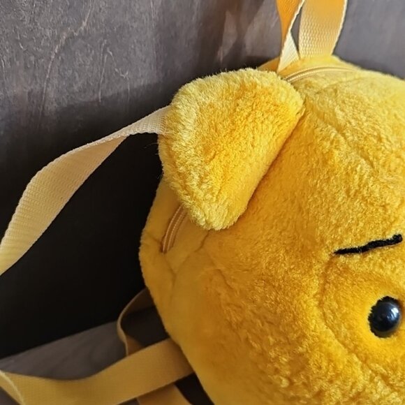 Vintage Winnie The Pooh 3D Plush Head Backpack - Picture 3 of 11